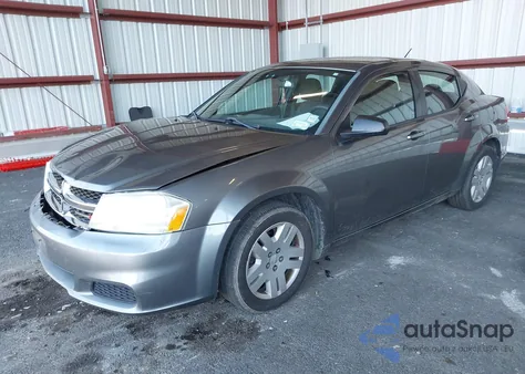 2012 Dodge Avenger Se z USA, uszkodzony, nr VIN 1C3CDZAB4CN285867